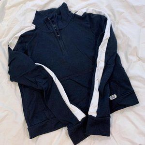 Abercrombie & Fitch quarter zip collegiate pull over